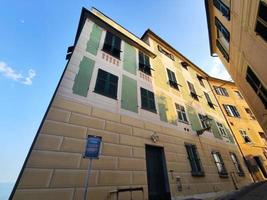 Bogliasco pictorsque village Genoa Liguria Italy old castle photo