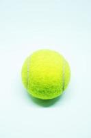 Tennis Ball on White Background photo