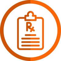 Prescription Vector Icon Design