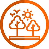 Forest Vector Icon Design