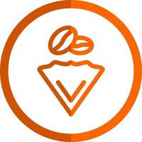 Coffee Filter Vector Icon Design