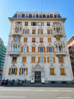 Barabino street Genoa old historic building photo