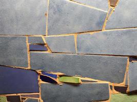 ceramic tile wall detail photo