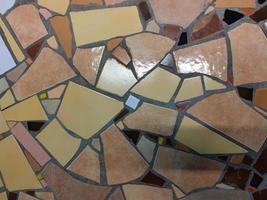 ceramic tile wall detail