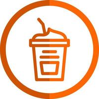 Frappuccino Vector Icon Design