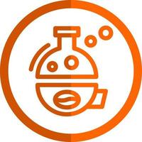 Coffee Science Vector Icon Design