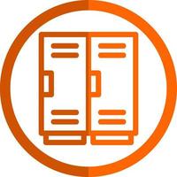 Locker Vector Icon Design