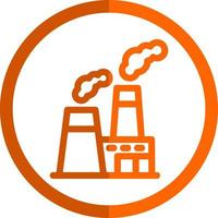 Power Station Vector Icon Design