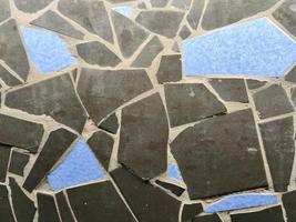 ceramic tile wall detail photo