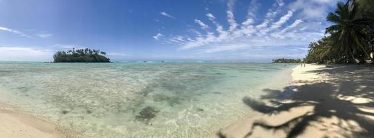 Polynesia Cook Island tropical paradise view photo