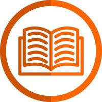 Open Book Vector Icon Design