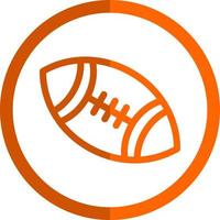 American Football Vector Icon Design