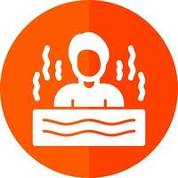 diseño de icono de vector de sauna