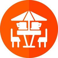 Coffee Terrace Vector Icon Design