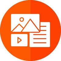 Unstructured Data Vector Icon Design