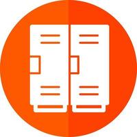 Locker Vector Icon Design