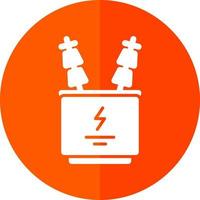 Power Transformer Vector Icon Design