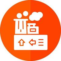 Geothermal Energy Vector Icon Design