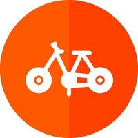 diseño de icono de vector de juguete de bicicleta