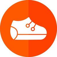 diseño de icono de vector de zapatos de bebé