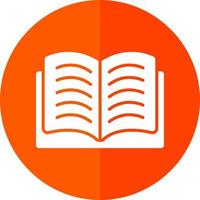 Open Book Vector Icon Design