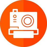 Instant Camera Vector Icon Design