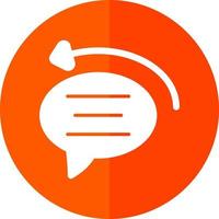 Auto Reply Vector Icon Design