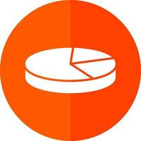 3D Pie Chart Vector Icon Design