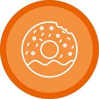 Doughnut Vector Icon Design