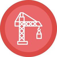 Crane Vector Icon Design