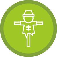 Scarecrow Vector Icon Design