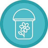 Bucket Vector Icon Design