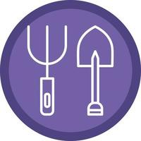 Pitchfork Vector Icon Design