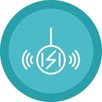 Wireless Charging Vector Icon Design