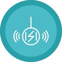 Wireless Charging Vector Icon Design