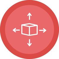 3d Model Vector Icon Design