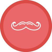 Moustache Vector Icon Design