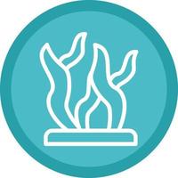 Seaweed Vector Icon Design