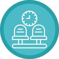 Waiting Room Vector Icon Design