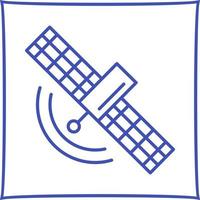 Satellite Line Icon vector