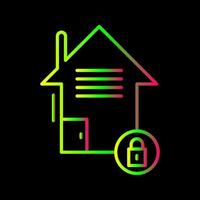 Real Estate Line Icon vector