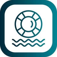 Lifebuoy Vector Icon Design