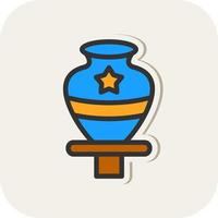 Pottery Vector Icon Design