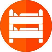 Bunk Bed Vector Icon Design