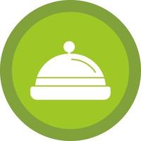 Food Tray Vector Icon Design