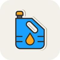 Oil Vector Icon Design