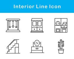 único vector icono conjunto