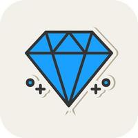 Diamond Vector Icon Design