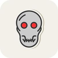 Skull Vector Icon Design