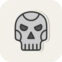 Skull Vector Icon Design